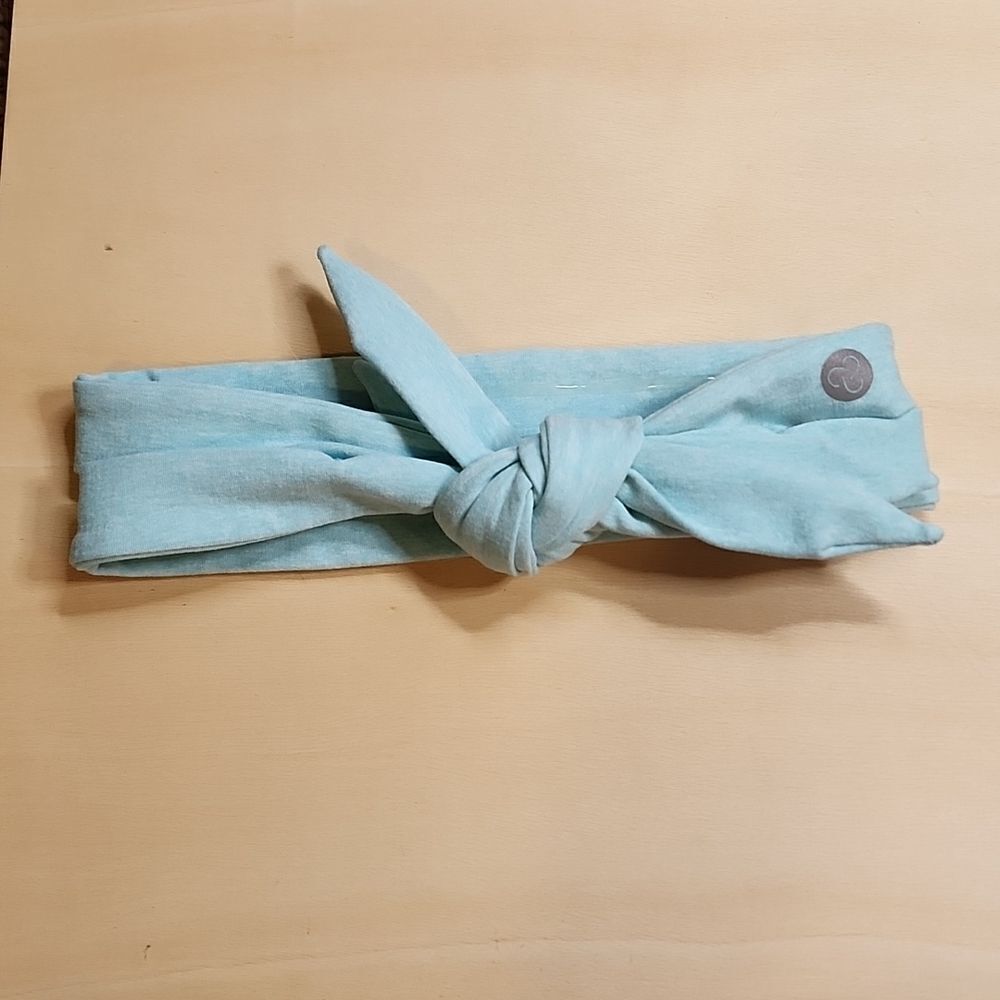 NWOT Zella Soft Knot Headband Teal Sky